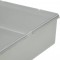 keeeper Organising System, Unlimited Extensions, Sturdy Plastic (PP), 15 x 15 x 5 cm, Silver