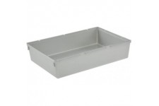 keeeper Organising System, Unlimited Extensions, Sturdy Plastic (PP), 23 x 15 x 5 cm, Silver