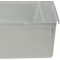 keeeper Systeme de Rangement, Extensible, Plastique Robuste (PP), 30 x 15 x 5 cm, Pepe, Argent