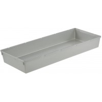 keeeper Organising System, Unlimited Extensions, Sturdy Plastic (PP), 38 x 15 x 5 cm, Silver