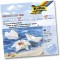 43200 - Natation 65 g 20 x 20 cm 20 Feuilles Papier Blanc