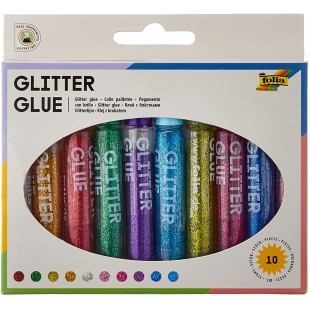 - Glitter Glue, 634013, Multicolore, 20x17x1, 5cm