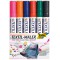 580 - Textile, Peintre, 6 Crayons Couleurs Assorties