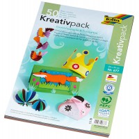 Carton Photo 677 - creatif Pack Argile Papier/, 23 x 33 cm, 50 Feuilles, Je 25 Couleurs