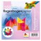 Folia de depliants Arc-en-Ciel 110 g/m², 100 Feuilles Couleurs Assorties, Papier, 15 x 15 cm