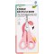 782 Ciseaux de Bricolage pour Enfant Droitier Pointus 13,5 cm de Long avec Graduation en cm Couleurs Assorties en Ro