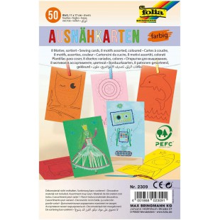 ' 2309 ausnh Cartes, 110 x 170 mm, couleurs assorties