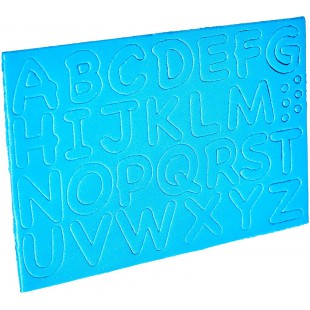 2353 Lot de 130 Lettres de l'alphabet en Caoutchouc Mousse Couleurs Assorties Env. 1,5 cm Ideal pour Le Scrapbooking, la Fabrica