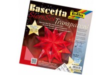 Bringmann Lot Bascetta etoile Transparent 20 x 20 cm, 30 cm de diametre