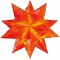 folia feuilles de papiers pliables ‚toiles Bascetta, orange