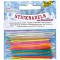 2399 - Aiguilles a  Tapisserie en Plastique (PP), Env. 6,5 cm x 1,8 mm, 32 Pieces, Couleurs Assorties