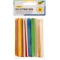 Batonnets en bois coloris assortis 50 pieces