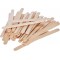 2291 Batons de Bois (Lot de 500) 114 x 10 x 2 mm, Naturel