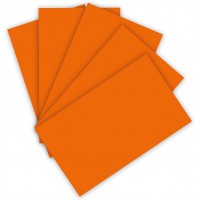 - Lot de 50 Feuilles de Papier a  Dessin Orange Clair-Format A3-130 g/m² -pour de Nombreux travaux manuels, 10263382