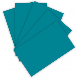 - Lot de 50 Feuilles de Papier a  Dessin Turquoise 130 g/m² -Format A3-pour de Nombreux travaux manuels, 10263380