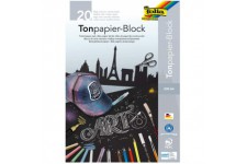 MAX BRINGMANN KG - 197 - Papier Dessin A4 140g/m Bloc de 20 feuilles Noir