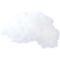 garnissage Blanche, Environ 50 g, ouate 100% Polyester, Lavable jusqu'a  30 °C, Ignifuge, ideal pour la Fabrication de Coussins,