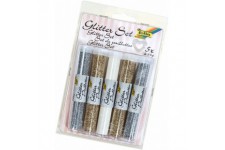 57801 - Glitter Set de 5 Tubes a  14 g Glitter Poudre