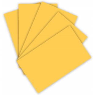 - Lot de 100 Feuilles de Papier cartonne 220 g/m² Dore Format A4, 10263334, Or