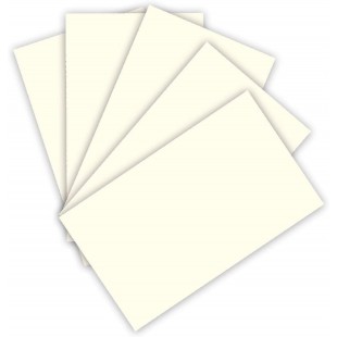 - Lot de 100 Feuilles de Papier cartonne 220 g/m² Blanc nacre Format A4, 10263307