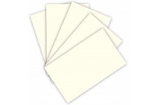 - Lot de 100 Feuilles de Papier cartonne 220 g/m² Blanc nacre Format A4, 10263307