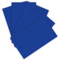 6122/4/36 Lot de 100 Feuilles de Papier cartonne 220 g/m² Bleu Outremer Format A4