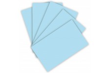- Lot de 50 Feuilles de Carton Photo Format A4-300 g/m² -Bleu glace-pour bricoler et creer des Cartes, des Images de fenetre et 