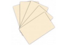 6308 Lot de 50 Feuilles de Papier de Couleur Beige Format A3 130 g/m²