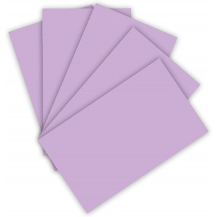 - Lot de 100 Feuilles de Papier cartonne Violet 220 g/m² -Format A4, 10263323, Lilas