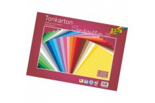 Carton 612235/25 99 - Ton 35 x 50 cm, 220 g/m², 25 Archet en 25 Couleurs Assorties