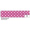 Washi 26047 Ruban adhesif decoratif Motif coeurs Rouge