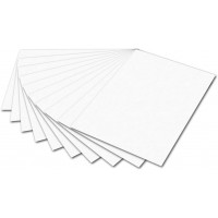 6100 folia Pack de 10 feuilles de carton photo 300 g/m² 50 x 70 cm (Blanc) (Import Allemagne)