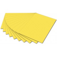 MaxB 6112 Lot de 10 feuilles de papier photo Jaune citron 50 x 70 cm