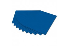 - Lot de 10 Feuilles 50 x 70 cm Carton Photo (x H) : 500 x 700 mm, 300 g Nuit, 615277, Bleu Roi