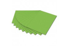 6151 Lot de 10 feuilles de papier cartonne Vert clair 50 x 70 cm 300 g/m² Pour loisirs creatifs et creation de cartes, images de