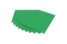 6154 Lot de 10 Feuilles de Papier cartonne Vert emeraude 50 x 70 cm 300 g/m²
