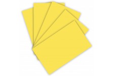 6312 Lot de 50 feuilles de papier de couleur jaune citron Format A3 130 g/m²