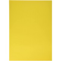 6315 - Lot de 50 feuilles de papier de couleur - Jaune dore - Format A3-130 g/m² - Pour le bricolage et la conception creative d