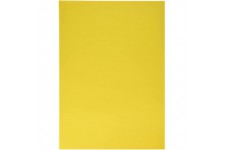 6315 - Lot de 50 feuilles de papier de couleur - Jaune dore - Format A3-130 g/m² - Pour le bricolage et la conception creative d