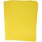 6315 - Lot de 50 feuilles de papier de couleur - Jaune dore - Format A3-130 g/m² - Pour le bricolage et la conception creative d