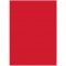 6320 - Lot de 50 Feuilles de Papier de Couleur - Rouge Vif - Format A3-130 g/m² - pour Le Bricolage et la Conception creative de