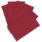 6322 - Lot de 50 feuilles de papier a  dessin en couleur rouge fonce, format A3, 130 g/m², comme base pour de nombreux travaux m