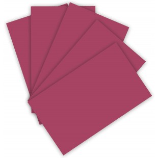6327 Lot de 50 feuilles de papier a  dessin Bordeaux Format A3 130 g/m²