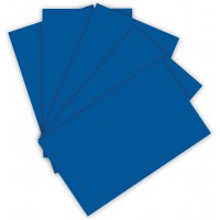 - Lot de 50 Feuilles de Papier a  Dessin Bleu Roi 130 g/m² pour travaux manuels, 10263378