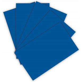 - Lot de 50 Feuilles de Papier a  Dessin Bleu Roi 130 g/m² pour travaux manuels, 10263378