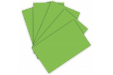 6351 - Lot de 50 feuilles de papier a  dessin vert clair - Format A3-130 g/m² - Pour de nombreux travaux manuels