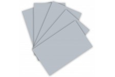 6360 - Lot de 50 feuilles de papier a  dessin - Argente - Format A3-130 g/m² - Base pour de nombreux travaux de bricolage