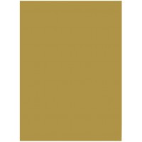 6365 - Lot de 50 feuilles de papier de couleur - Dore mat - Format A3-130 g/m² - Pour le bricolage et la conception creative des
