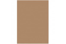 6375 - Lot de 50 feuilles de papier de couleur - Brun ambre - Format A3-130 g/m² - Pour le bricolage et la conception creative d