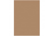 6375 - Lot de 50 feuilles de papier de couleur - Brun ambre - Format A3-130 g/m² - Pour le bricolage et la conception creative d